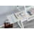 adjustable tempered glass drafting printing table with chair-208987989