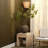 Montecito 1-Drawer Raffia Side Table