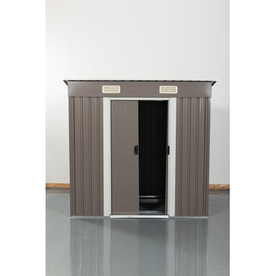 6ft x 4ft Outdoor Metal Storage Shed