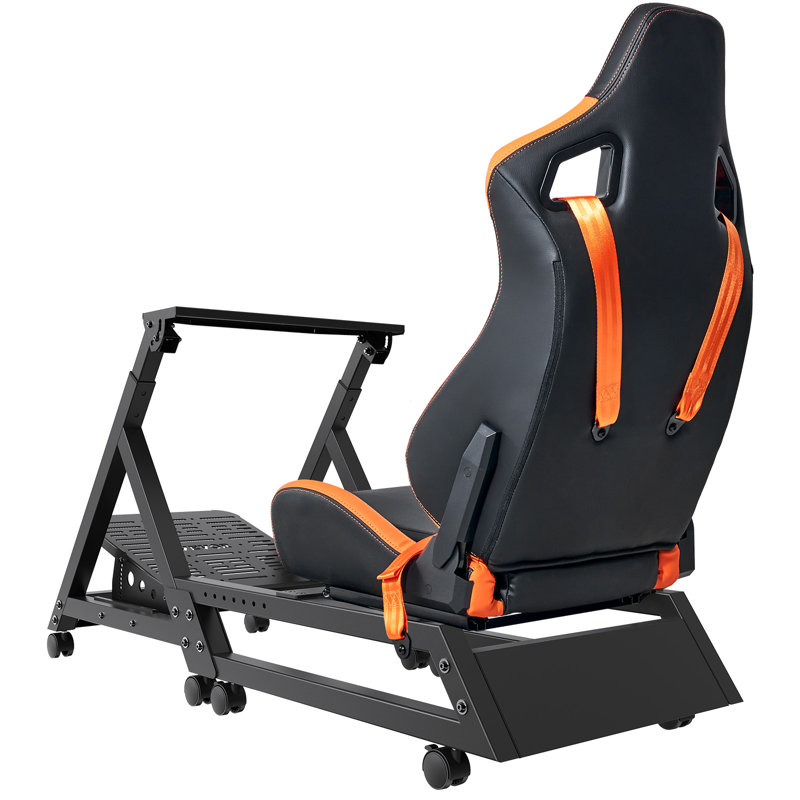 Fauteuil de jeu et de course inclinable ergonomique en similicuir avec repose-pieds Inbox, H 10 po x l 25,2 po x P 56,9 po