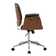 Forsythe Faux Leather Office Chair with Chrome Base