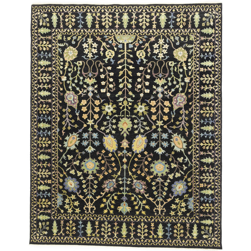 Performance Wool Floral Rug