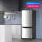 BANGSON 7.1 Cu.Ft, 2 Doors Apartment Size Fridge with Bottom Freezer-108687607