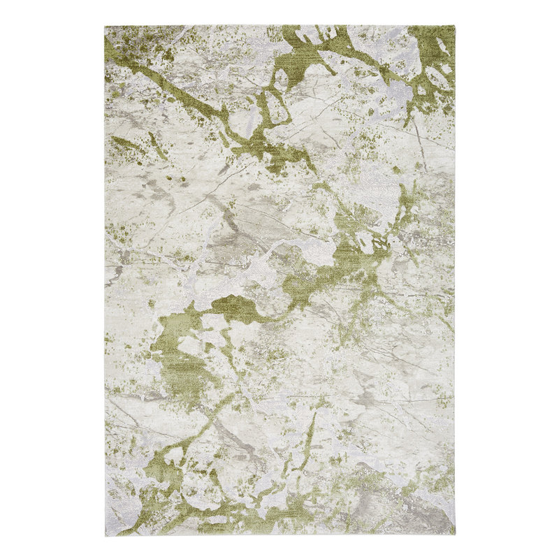 Braud Abstract Synthetic Area Rug, Rectangle 120 x 180cm