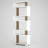 Lucy-Lee Geometric 6-Shelf Wall Library 64"H-23"W-844672923