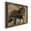 Midnight Stallion - cadre photo, impression sur toile-2043078155-2043078156