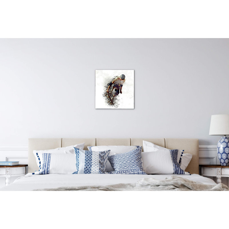 Split by Art Studio 58x58 Cm Frameless Panel Lightweight Ready to Hang, CrystalArt