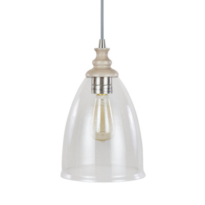 Luminaire suspendu 1 cloche pour une cloche