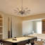 Lustre en cristal Vintage Bronze