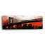  «Manhattan Bridge Aura» par Erin Clark, art mural en verre acrylique, 36 po x 12 po-1083218608