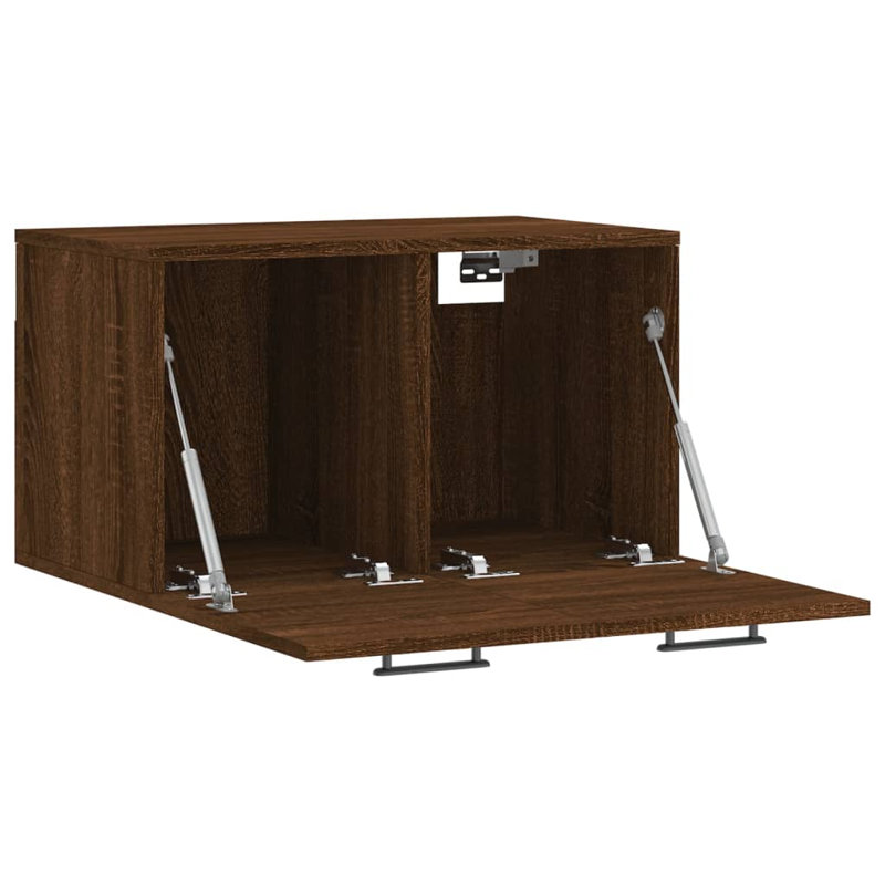 Mansoor Bathroom Cabinet, Brown Oak