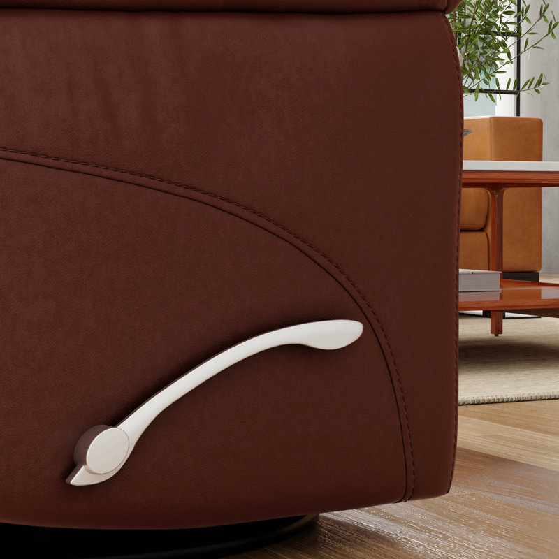 Fauteuil inclinable et oscillant Global Home, Brun