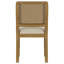 Chaise d'appoint Benson Sand Wcane (ensemble de 2)