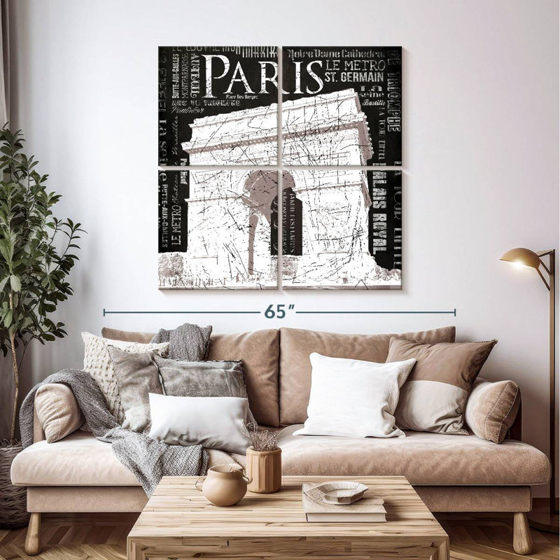 Nicci Paris Arch, H 45 po x l 45 po
