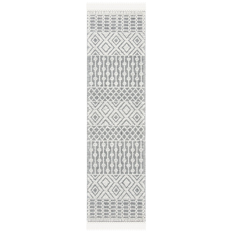 Southwestern Hand Loomed Wool Southwestern Rug, Runner 2'3" x 6'