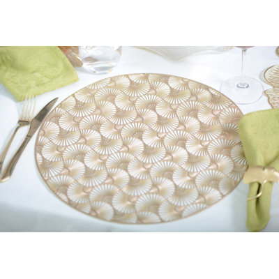 Abstract Round Placemat