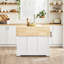 Mitzi 115 cm W Kitchen Island with Top