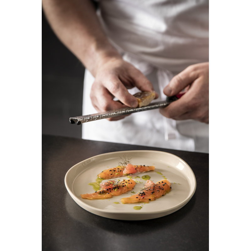 Brume Porcelain Salad/Dessert Plate, Gray