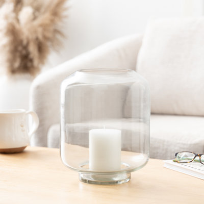 Lampe large ourlet en verre Cole and Gray