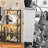 Smart LED Bookshelf - Wood & Metal Storage Organizer with Color-Changing Lights for Home & Office