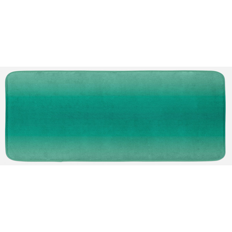 Tapis de cuisine, Bleu sarcelle