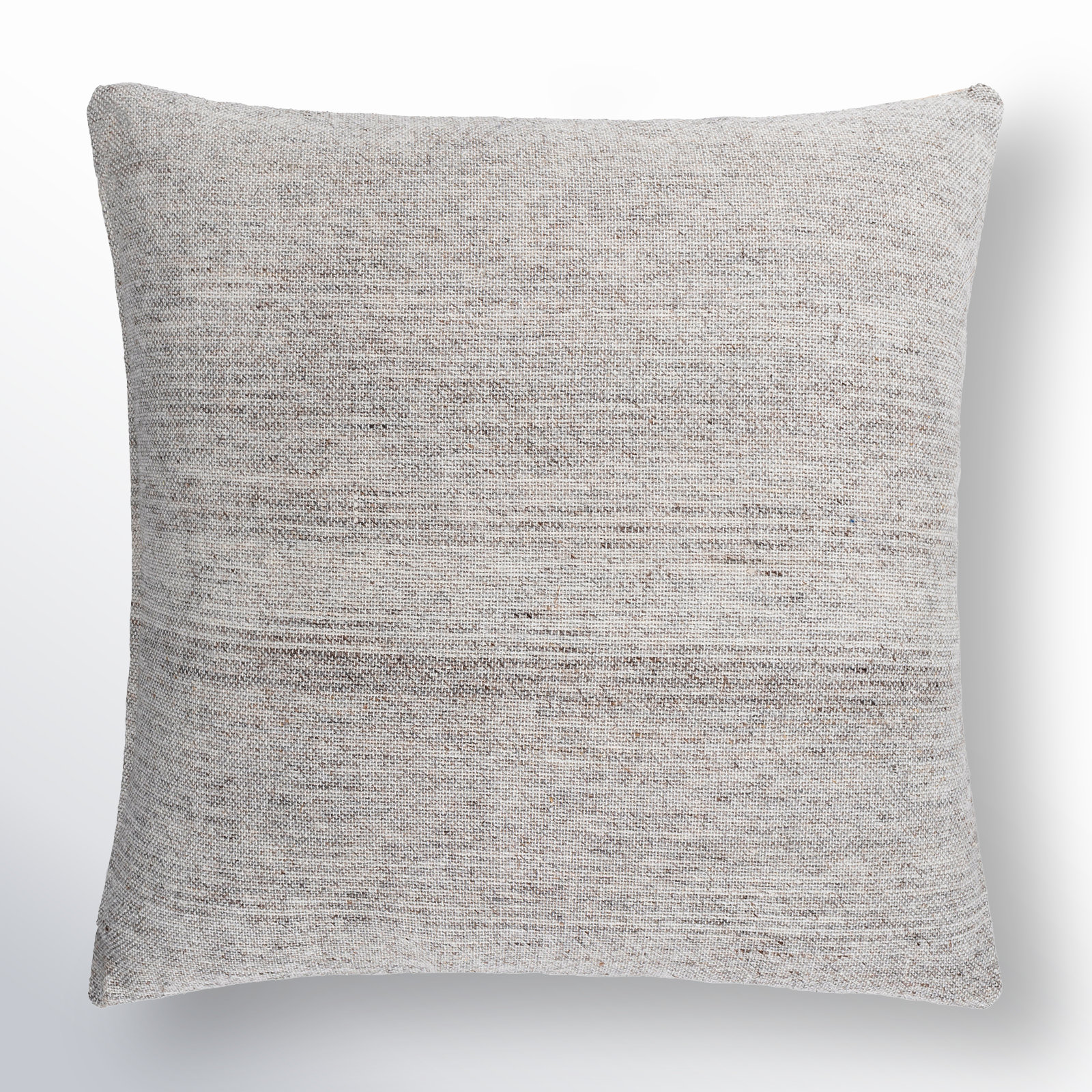 Rylie Cotton Throw Pillow, 20" x 20", Down