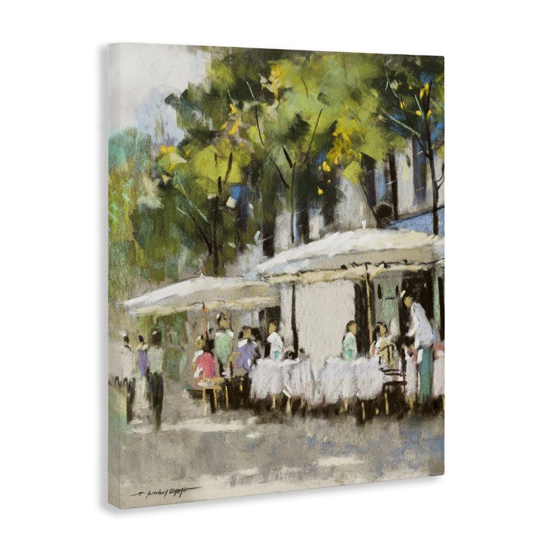 «Sunny Street Cafe», conception par Anthony Orme, H 48 po x l 36 po