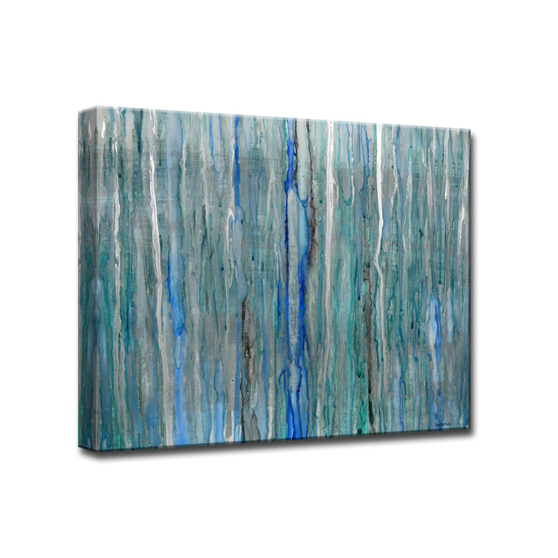" Arctic Rain " by Norman Wyatt Jr. Acrylic Print, Wrapped Canvas, 16" H x 20" W