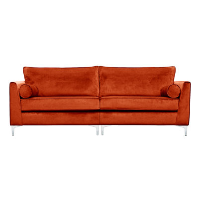 Giancarlo 4 Seater Velvet Sofa