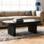 Table basse moderne cannelée ovale-1822778120