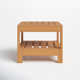 Bogota 20.5'' Teak Outdoor Side Table