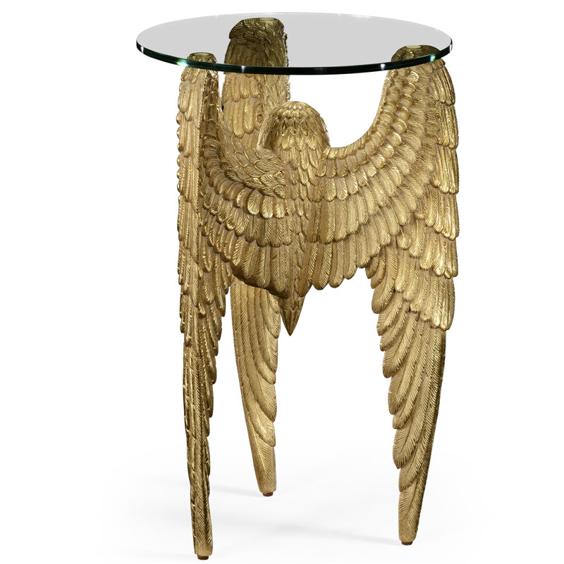 Icarus Glass End Table