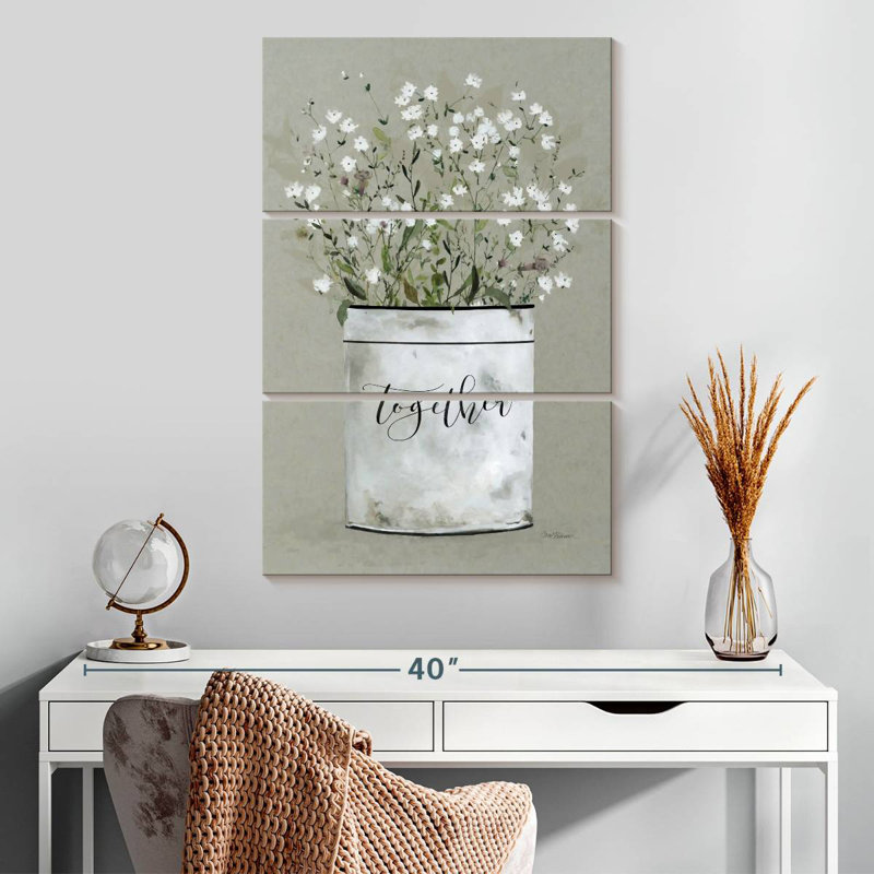 Harnek Bouquet Of Grace Bucket Together, H 32 po x l 20 po