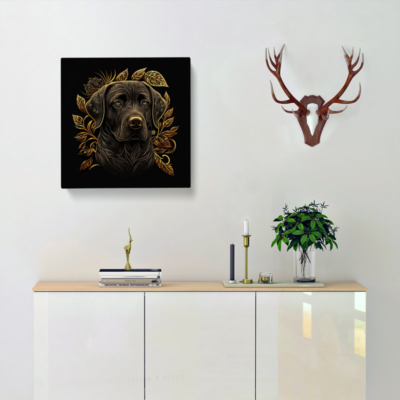 Labrador Retriever Ornamental - Wrapped Canvas