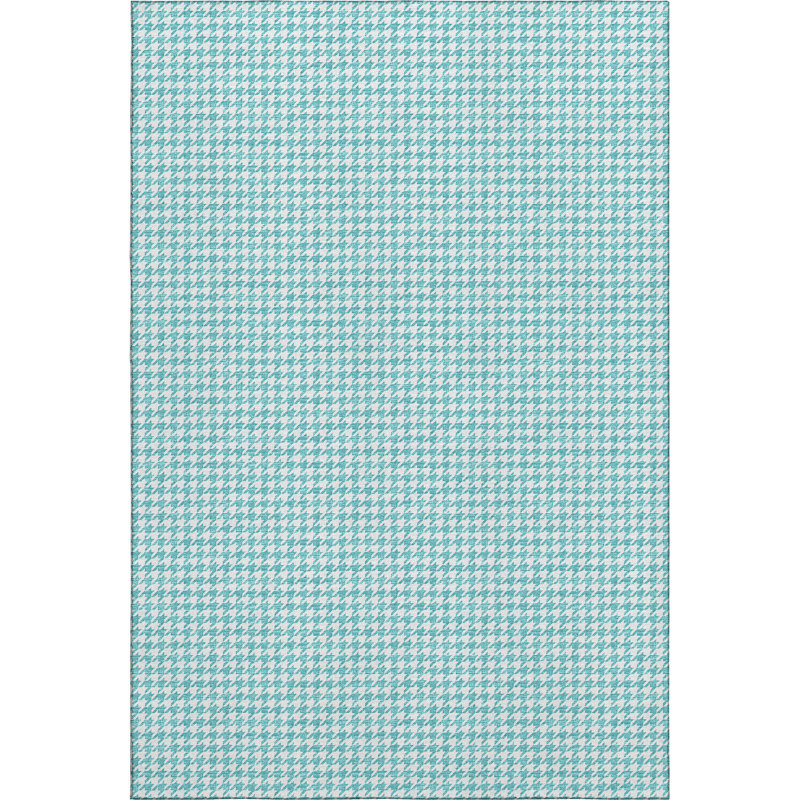 Premium Machine Washable Paullette AMF137 Aqua Rug, Rectangle 10' x 14'