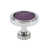 Chrome / cerise noire