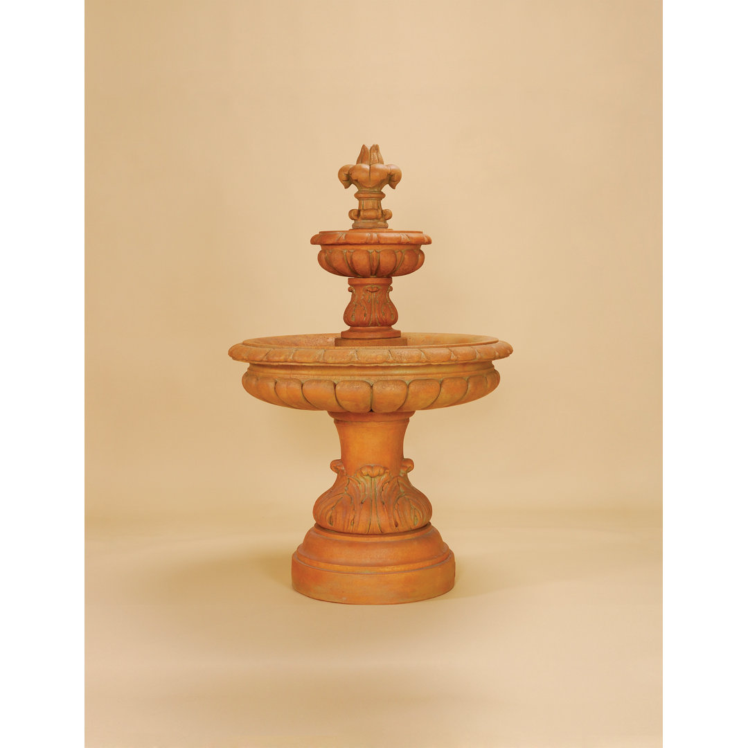 Giglio Hand Crafted Weather Resistant Floor Fountain Giannini Garden Ornaments