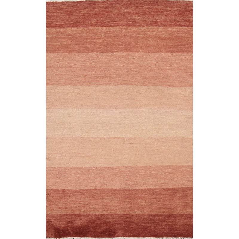 Tapis oriental Derenzo Gabbeh Kashkoli noué à la main 3 x 5