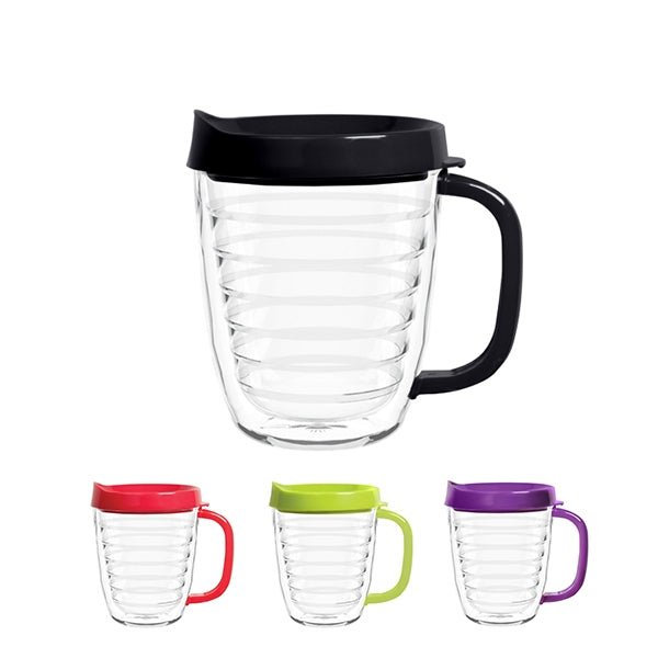 12 oz Grande tasse à café Acryline