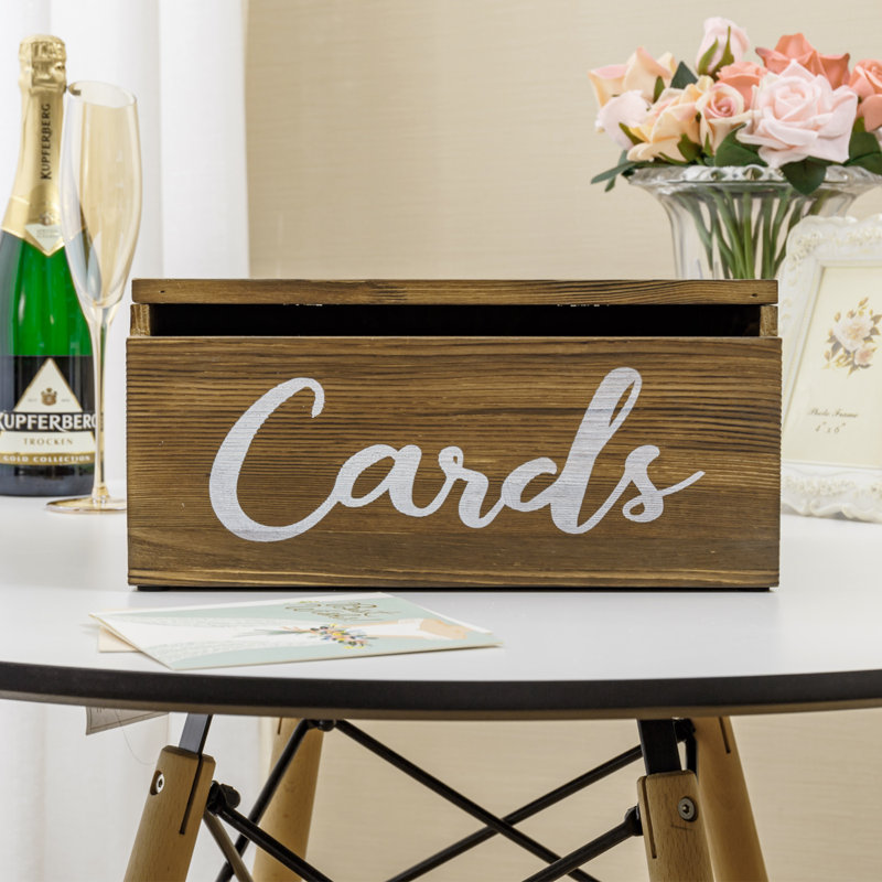Elinah Wood Gift Card Holder