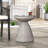 Outdoor Lightweight Concrete Side Table For Home Outdoor Space