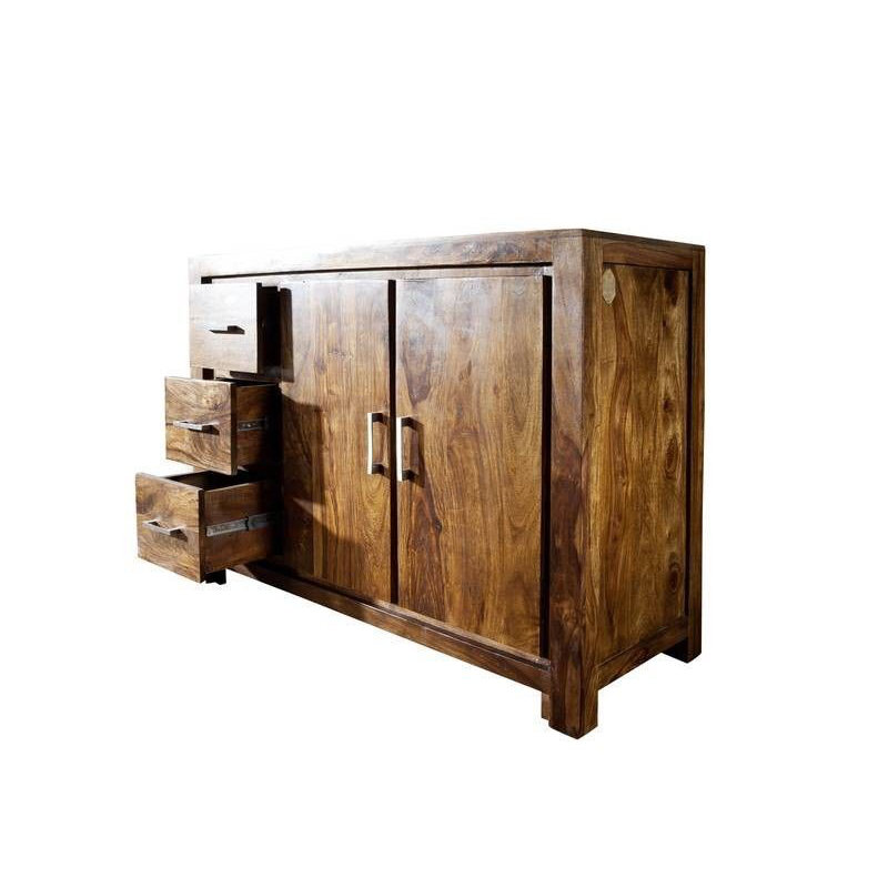 Metro Life 118cm Solid Wood Sideboard