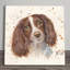 Springer Spaniel Artwork by Bree Merryn Ceramic Picture Tile Wall Decor