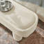 Banc ovale en tissu 52 po Mossi-1412025153