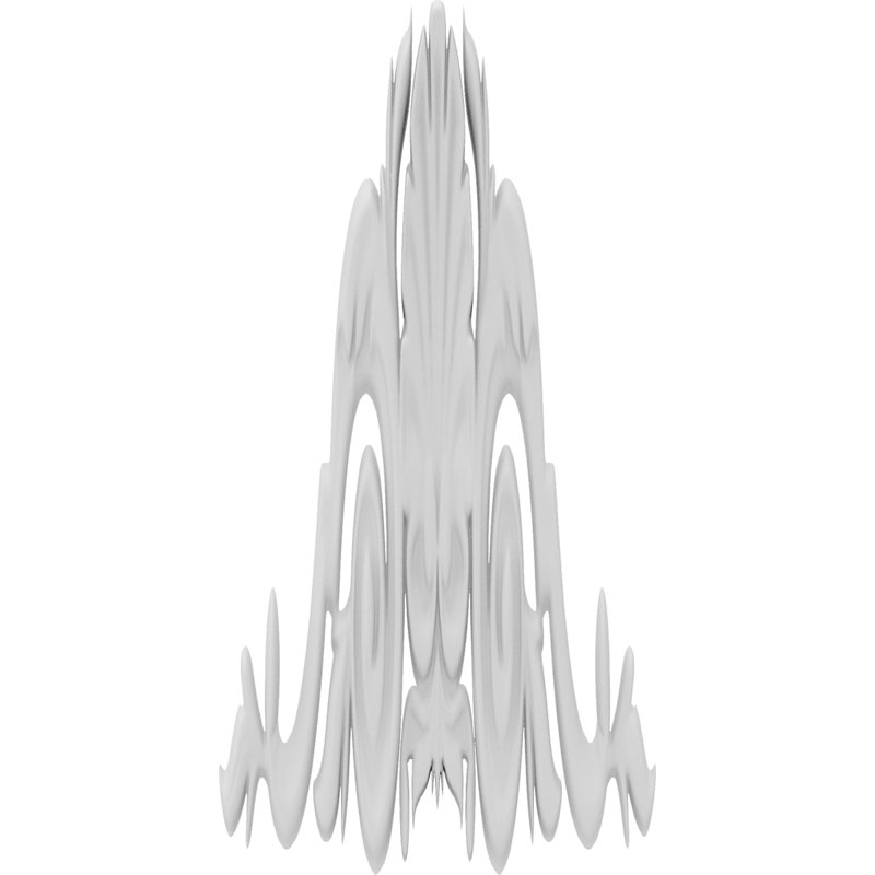Applique rosette Lyman, H 7 po x l 3,5 po x P 0,63 po