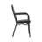 Connally All-Weather Commercial Stacking Paris Chair with Metal Frame-682121594