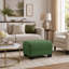 Pouf ergonomique en tissu chenille, pour le confort et le style dans n'importe quel espace de vie-125540090