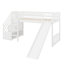 Lit mezzanine avec deux tiroirs et glissade-602824684
