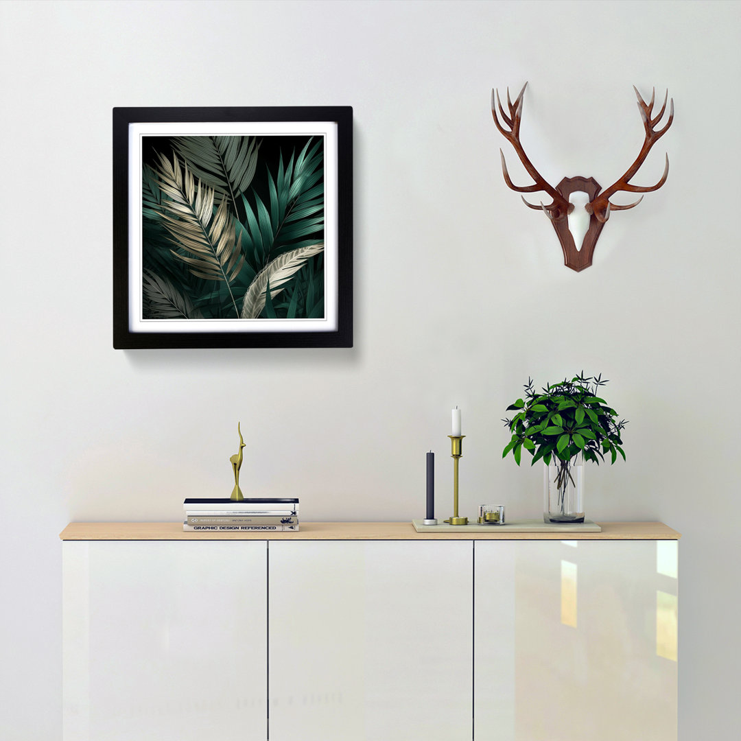 Palm Leaf - Framed Print