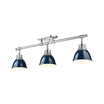 Plafonnier semi-encastré 3 lumières Bryannah